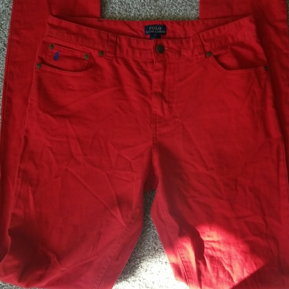 Red pants